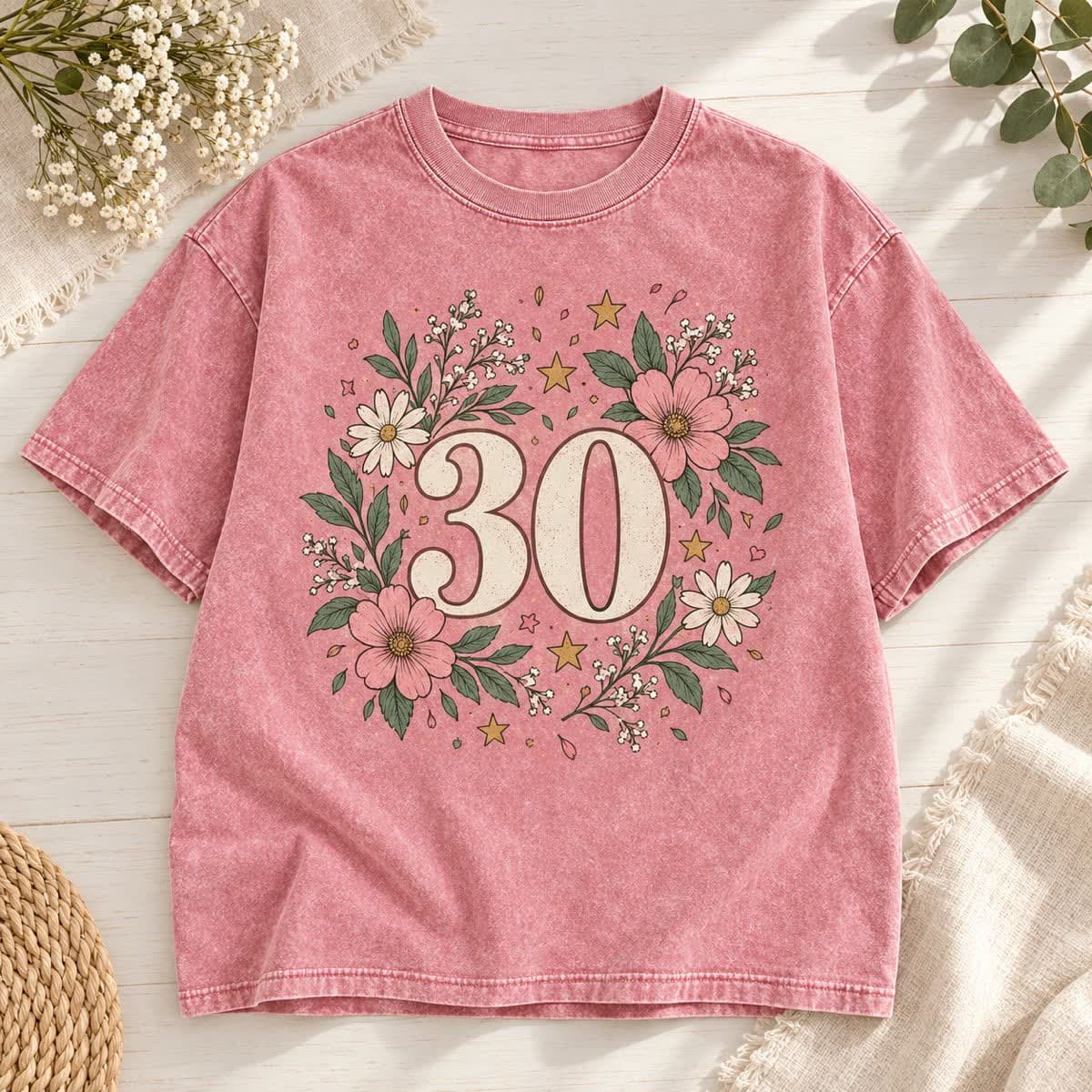 Camiseta de cumpleaños personalizada