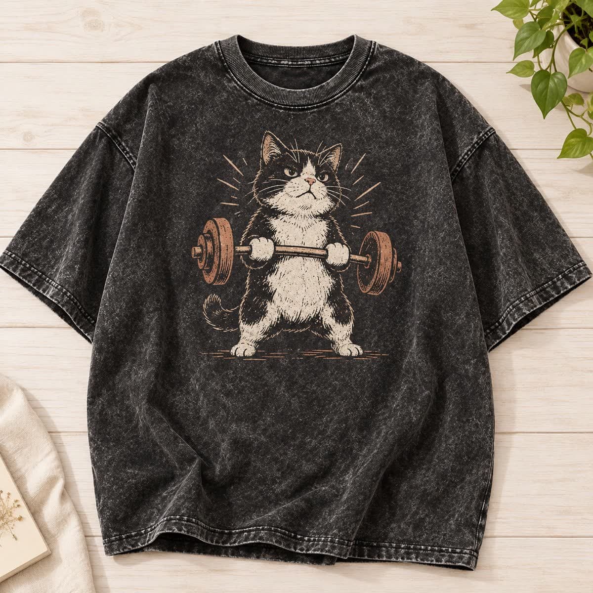 Camiseta de gym personalizada