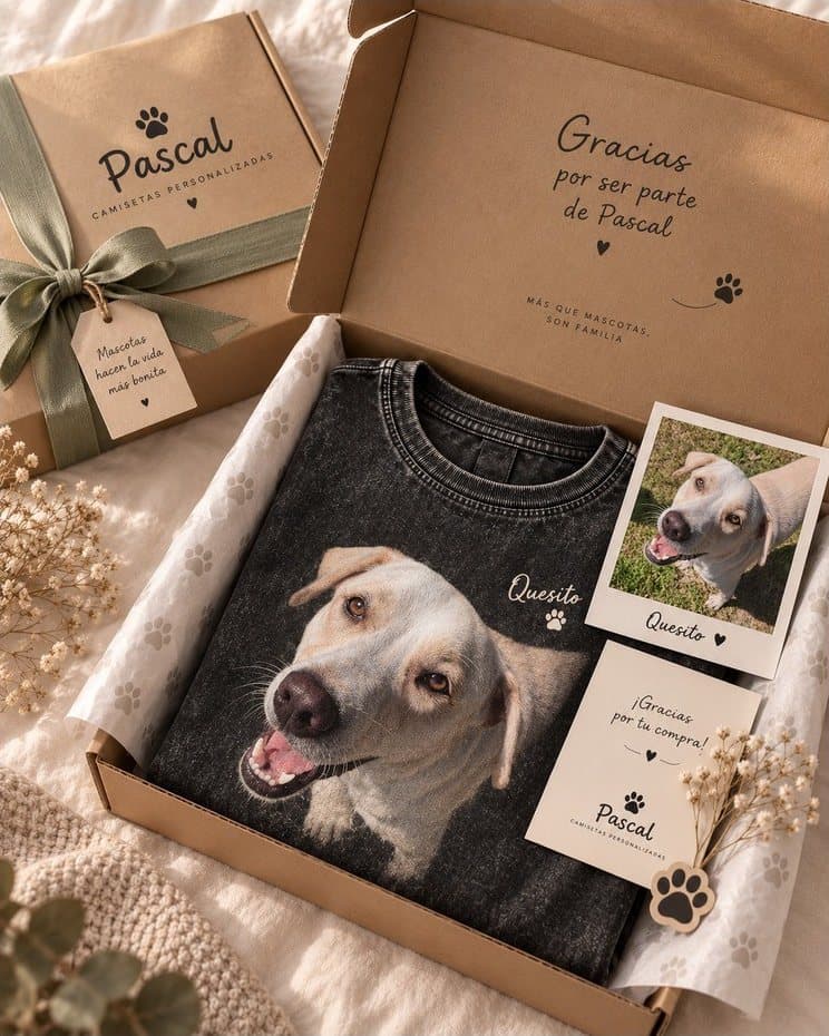 Caja de regalo para amantes de mascotas