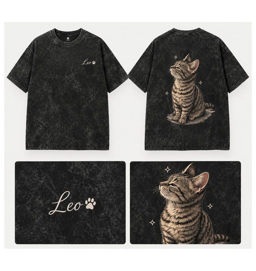 Camiseta con el nombre de tu mascota